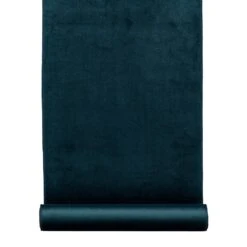 2er-Set Dekostoffrolle, Samt, In Blau, 35 X 180 Cm