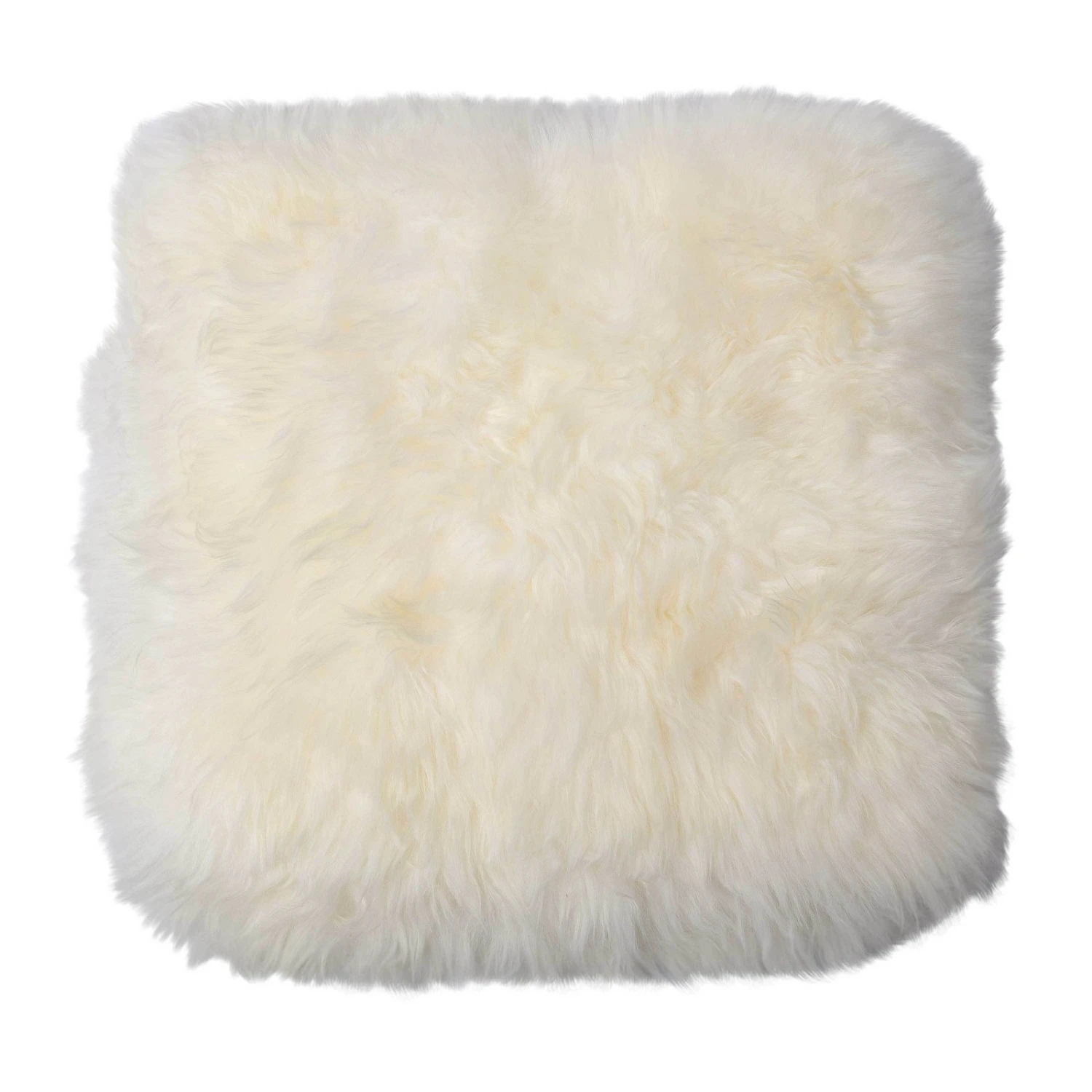 Schaffell-Kissenhülle, Naturweiß, 100% Naturfell, 40x40cm 1 Schaffell-Kissenhülle, Naturweiß, 100% Naturfell, 40x40cm
