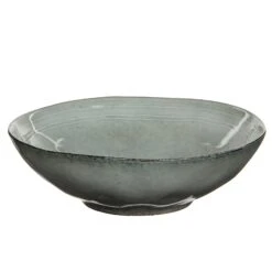 Schale 'Tabo', Grau, Keramik, Ø 30,5 Cm
