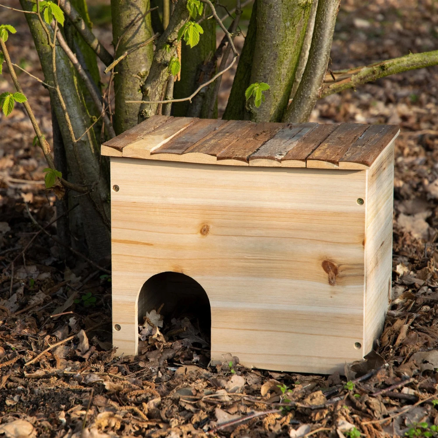 Igelschlafhaus, Natur, Holz 2 Igelschlafhaus, Natur, Holz – Bild 2