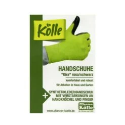 Kölle Arbeitshandschuhe "Kira" Rosa/schwarz -Gartengeschäft 0910703037 Koelle Arbeitshandschuh Kira Gr08 rosa schwarz 4 16823