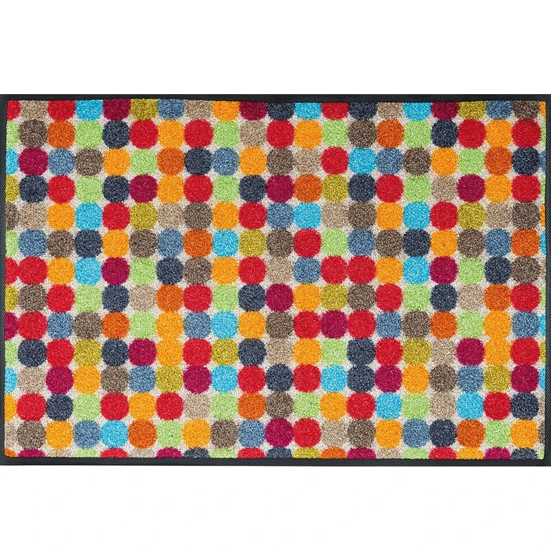 Kleen-Tex Fußmatte "Mikado Dots" 50 X 75 Cm 1 Kleen-Tex Fußmatte "Mikado Dots" 50 X 75 Cm