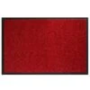Kölle Fußmatte Uni Rot, Waschbar