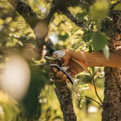 Fiskars Schere 'Plus PowerLever', Schwarz/orange 5 Fiskars Schere 'Plus PowerLever', Schwarz/orange -Gartengeschäft 0920300707 Plus PowerLever Metall Bypass Gartenschere 3 106801