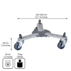 Multi Roller Sun City, Tragkraft 75 Kg, Stahl, Ca. 6 X 26,5-37,5 Cm 11 Multi Roller Sun City, Tragkraft 75 Kg, Stahl, Ca. 6 X 26,5-37,5 Cm -Gartengeschäft 0920600493 multi roller suncity small 4 116676
