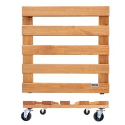 Multi Roller, Tragkraft 120 Kg, Hellbraun, Ca. 10 X 38 X 38 Cm -Gartengeschäft 0920600514multi roller kiefer kastanie 6 116710