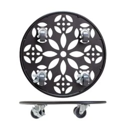 Pflanzenroller GH0936/0937, Tragkraft 100 Kg, Schwarz, Ø 30 Cm -Gartengeschäft 0920600520 pflanzenroller 1 116745