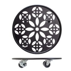 Pflanzenroller GH0936/0937, Tragkraft 100 Kg, Schwarz, Ø 30 Cm -Gartengeschäft 0920600520 pflanzenroller 6 116740