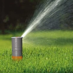 Turbinen-Versenkregner T 200, Gardena, Wurfweite 5-8 M, Winkel 25-360° -Gartengeschäft 0930101046 Turbinen Versenkregner T200 Sprinklersystem 1 61585