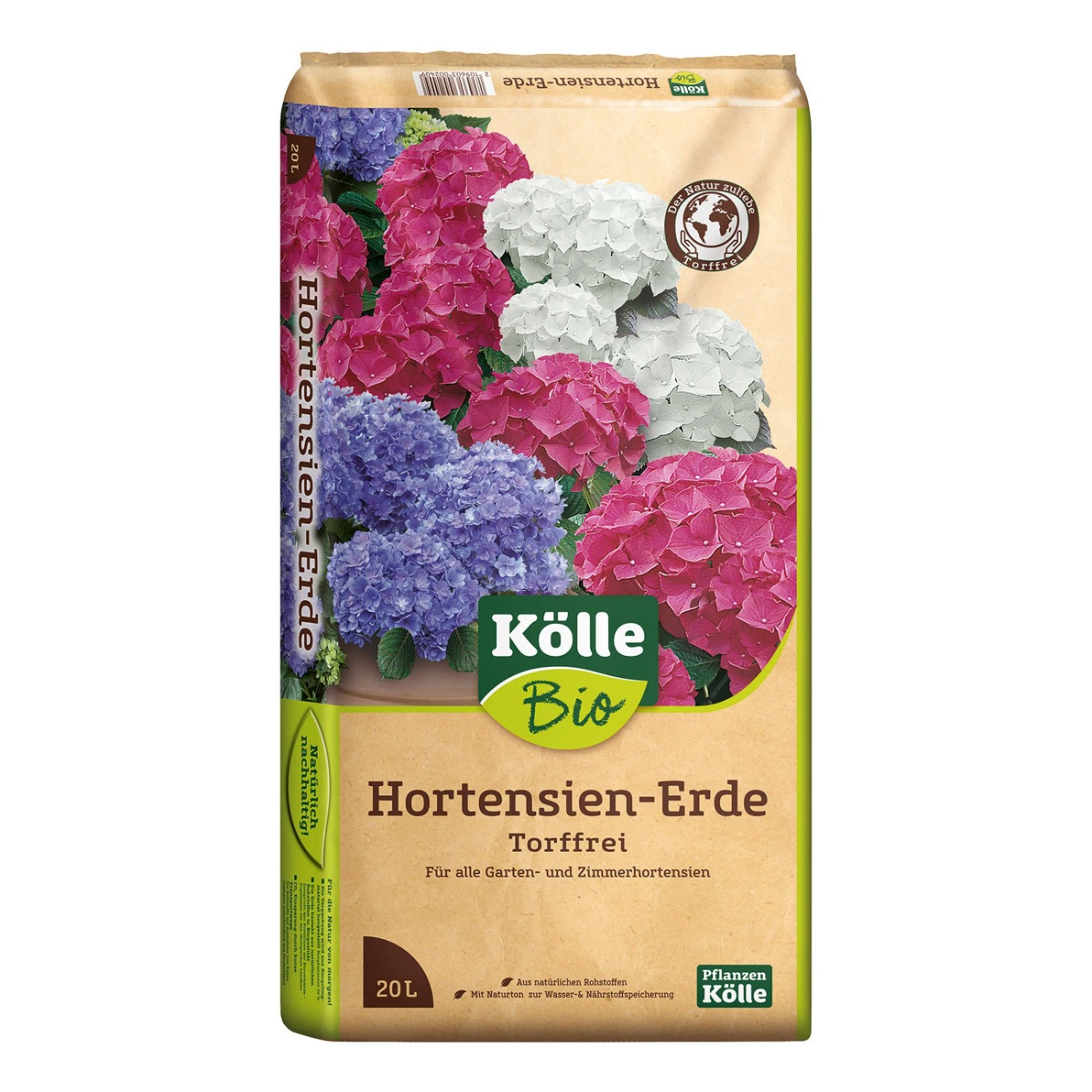 Kölle Bio Hortensienerde Torffrei, 1200l, 60 Sack á 20l 2 Kölle Bio Hortensienerde Torffrei, 1200l, 60 Sack á 20l – Bild 2