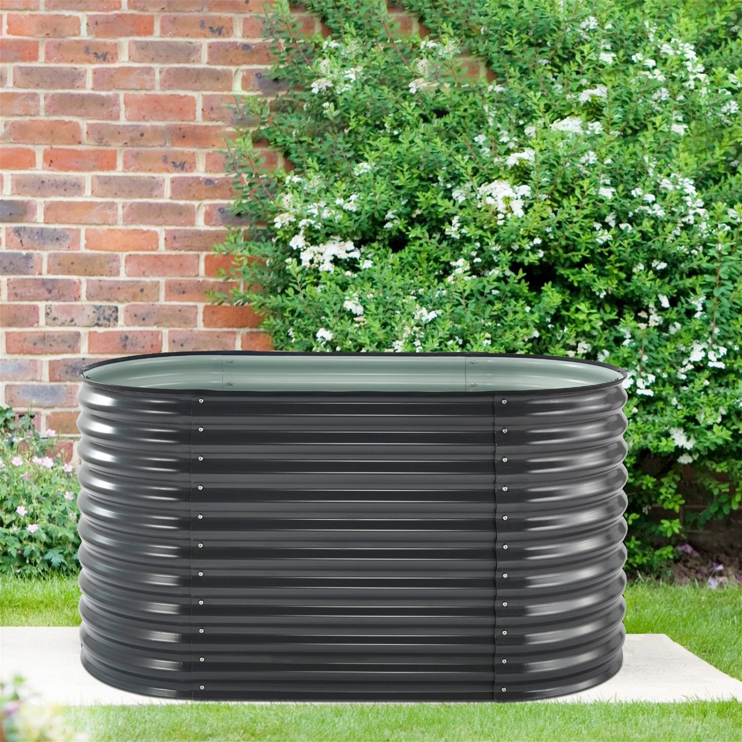 Hochbeet 'Welle' Mit Kantenschutz, 160cm 1 Hochbeet 'Welle' Mit Kantenschutz, 160cm