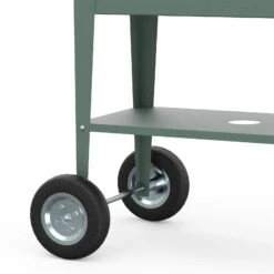 Hochbeet Urban Garden Trolley, Grün, 75 X 35 X 80 Cm -Gartengeschäft 0980250161 Urban Garden Trolley auf Raedern Oak Green 2 108097