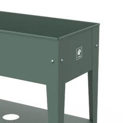 Hochbeet Urban Garden Trolley, Grün, 75 X 35 X 80 Cm -Gartengeschäft 0980250161 Urban Garden Trolley auf Raedern Oak Green 3 108096