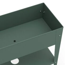 Hochbeet Urban Garden Trolley, Grün, 75 X 35 X 80 Cm -Gartengeschäft 0980250161 Urban Garden Trolley auf Raedern Oak Green 4 108095