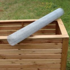 Hochbeetgitter, Stahl Verzinkt, 13 X 101,5 X 19 Cm