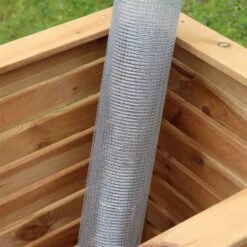 Hochbeetgitter, Stahl Verzinkt, 13 X 101,5 X 19 Cm -Gartengeschäft 0980250200 Hochbeetgitter verzinkt 18 126011