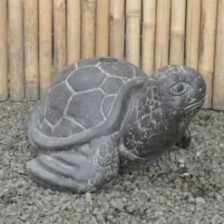 Gartenfigur 'Antik Schildkröte', Kunststein, 48 X 52 X 30 Cm -Gartengeschäft 0980306819 kunststein antik schildkroete 6 123363