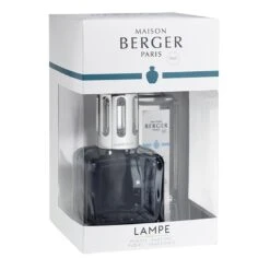 Maison Berger Paris Duftlampe + Raumduft 250 Ml, Geschenkset ICE CUBE, Grau