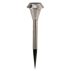 Solarleuchte Mira Max Mit Erdspieß, Grau, 10 Lumen, 46 X 11,5 Cm -Gartengeschäft 2950100482 Solarleuchte Mira Max 1 93904