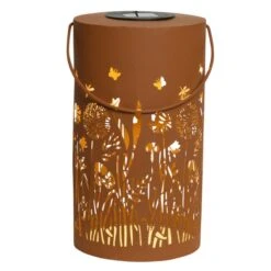 LED-Laterne, Solar, Ø 16 X H 28 Cm