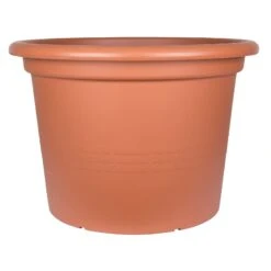 Pflanzkübel "Cilindro" Terra, Ø 90 Cm, Erdvol. 250 L -Gartengeschäft 3210100842 Pflanzkuebel Cilindro terra 90cm Erdvol 250Ltr1 66234