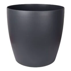 LECHUZA Pflanztopf 'Classico Color 60', Grau, Ø 60 X H 55,5 Cm