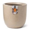 Pflanzgefäß 'Smooth', Beige, Ø 35 X H 34 Cm