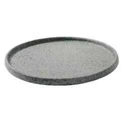 Untersetzer Rock Line Rainham, Granitgrau, Ø 25 X H 2 Cm