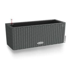 LECHUZA Balconera Cottage, Granit, 50 X 19 X 19 Cm -Gartengeschäft 3230100593 Balconera Cottage50 50x19x19cm granit Pflanzvol 8Ltr 7 17873