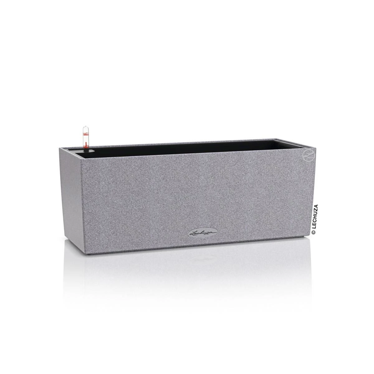 LECHUZA Balconera Stone All-in-One Set'grau, 50 X 19 X 19 Cm 1 LECHUZA Balconera Stone All-in-One Set'grau, 50 X 19 X 19 Cm