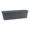 Blumen- & Bewässerungskasten 'Mediterran', Anthrazit, L 60 X B 19,5 X H 17 Cm