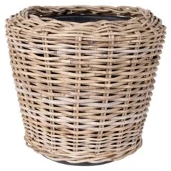 Pflanzkübel Drypot Grau, Ø Ca. 36 Cm, Höhe Ca. 28 Cm -Gartengeschäft 3345100146 Drypot Terrassenkuebel 47290