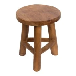 Wurzelholz-Hocker, Light Wax, Ø Ca. 25 Cm X H 30 Cm -Gartengeschäft 3910201602 3910201632 Wurzelholz Hocker light Wax 3 106527