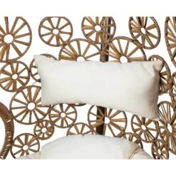 Hängesessel Rhodes, Natur, Inkl. Kissen, Handgewebt, 195 X 95 X 95 Cm -Gartengeschäft 3910302500 Haengesessel Rhodes natur inkl Kissen ca95x95x195cm4 71992