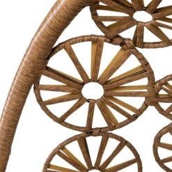 Hängesessel Rhodes, Natur, Inkl. Kissen, Handgewebt, 195 X 95 X 95 Cm -Gartengeschäft 3910302500 Haengesessel Rhodes natur inkl Kissen ca95x95x195cm5 71991