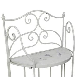 Mosaik-Regal Lille, Hellgrau, Lavendel-Mosaikfliesen, Ca. 28 X 53 X 126 Cm -Gartengeschäft 3910302502 Mosaik Regal lille hellgrau ca28x53x126cm3 72003