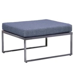 Ottomane Gartenhocker 'Boho' Inkl. Auflage, 76 X 66 X H 43 Cm