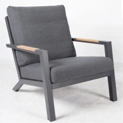 Loungesessel 'Australien', Anthrazit -Gartengeschäft 3910302693 Loungesessel Australien Koelle inkl Auflage 4 118542