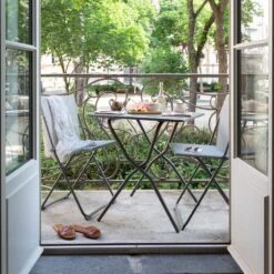 Lafuma Klappstuhl 'Chaise Balcony II', Terra, Ca. 83 X 44 X 48 Cm -Gartengeschäft 3910302715 Klappstuhl Chaise Balcony II Batyline terre 14 118641