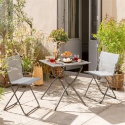 Lafuma Klappstuhl 'Chaise Balcony II', Terra, Ca. 83 X 44 X 48 Cm -Gartengeschäft 3910302715 Klappstuhl Chaise Balcony II Batyline terre 20 118637