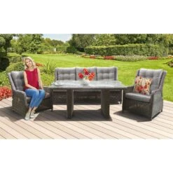 Kölle Geflechtbank 'Heidelberg' 2,5 Sitzer, Inkl. Auflage Stone Grey 14 Kölle Geflechtbank 'Heidelberg' 2,5 Sitzer, Inkl. Auflage Stone Grey -Gartengeschäft 3910405797 3950100890 3950100887 3950100829 Heidelberg 64437