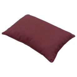 Madison Zierkissen 'Panama', Bordeaux, Ca. 60 X 40 Cm