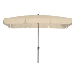 Doppler Sonnenschirm 'Sunline Waterproof', 260 X 150 Cm, Natur