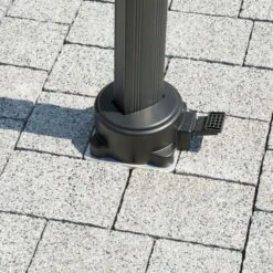 Universalbodenplatte Für Sonnenschirme, Schneider, 40 X 16 X 16 Cm -Gartengeschäft 3910502346 Universal Bodenplatte fuer Standrohr 4 91386