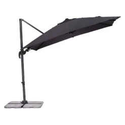 Schneider Sonnenschirm Rhodos Eco Twist, 270 X 270 Cm -Gartengeschäft 3910502975 Sonnenschirm Rhodos eco TWIST ca.270x270cm anthrazit3 71337