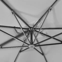 Sonnenschirm 'Rhodos Smart', Ca. 300 X 300 Cm -Gartengeschäft 3910503269 Sonnenschirm Rhodos Smart silbergrau 2 103231