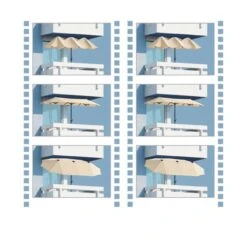 Sonnenschirm 'Salerno', Silbergrau, Ca. 300 X 150 Cm -Gartengeschäft 3910503334 Sonnenschirm Salerno ca 300x150cm silbergrau 1 119224