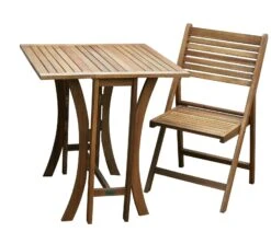 Tisch "Saigon" FSC®-Akazienholz, Ca. 70x70 Cm -Gartengeschäft 3910700369 Tisch Saigon 70x70cm FSC Akazie Koelle 26393