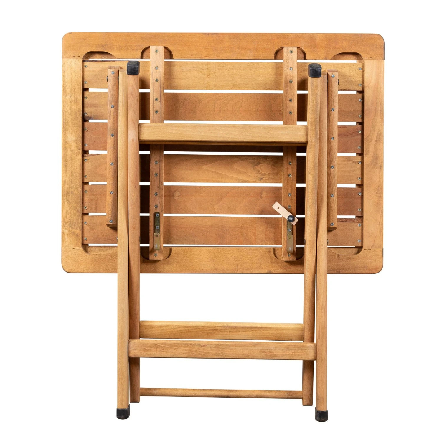 Holztisch 'Matera', Buchenholz, Ca. 80 X 60 X 75 Cm 3 Holztisch 'Matera', Buchenholz, Ca. 80 X 60 X 75 Cm – Bild 3