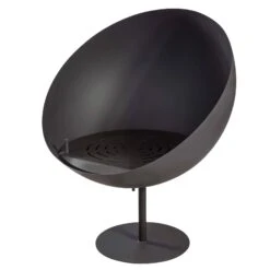 Feuerschale Lune / 100x100x120cm, 44,5kg, Höhenverstellbar